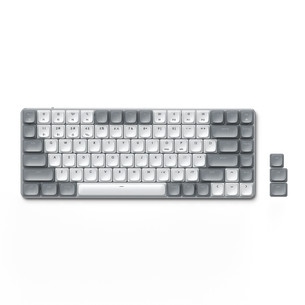 Satechi SM1 Slim, mechanical, US, šviesiai pilka - Belaidė klaviatūra ST-KSM1LT-EN