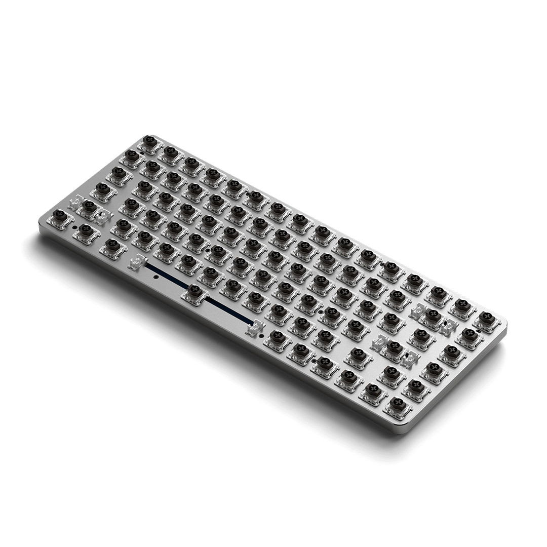 Satechi SM1 Slim, mechanical, US, šviesiai pilka - Belaidė klaviatūra