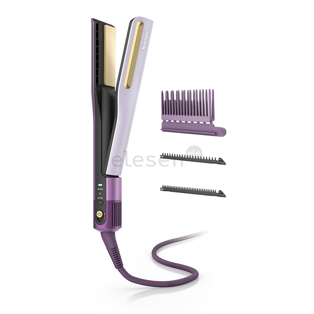 Shark SilkiPro, Plum Satin, lilac - Hair straightener & Dryer