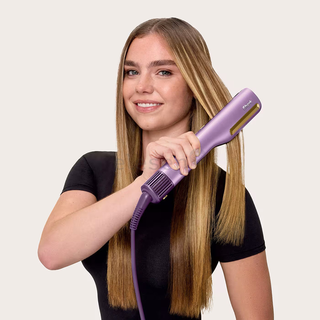 Shark SilkiPro, Plum Satin, lilac - Hair straightener & Dryer