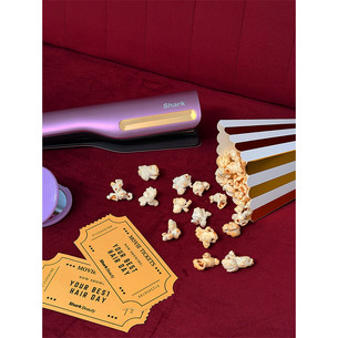 Shark SilkiPro, Plum Satin, lilac - Hair straightener & Dryer