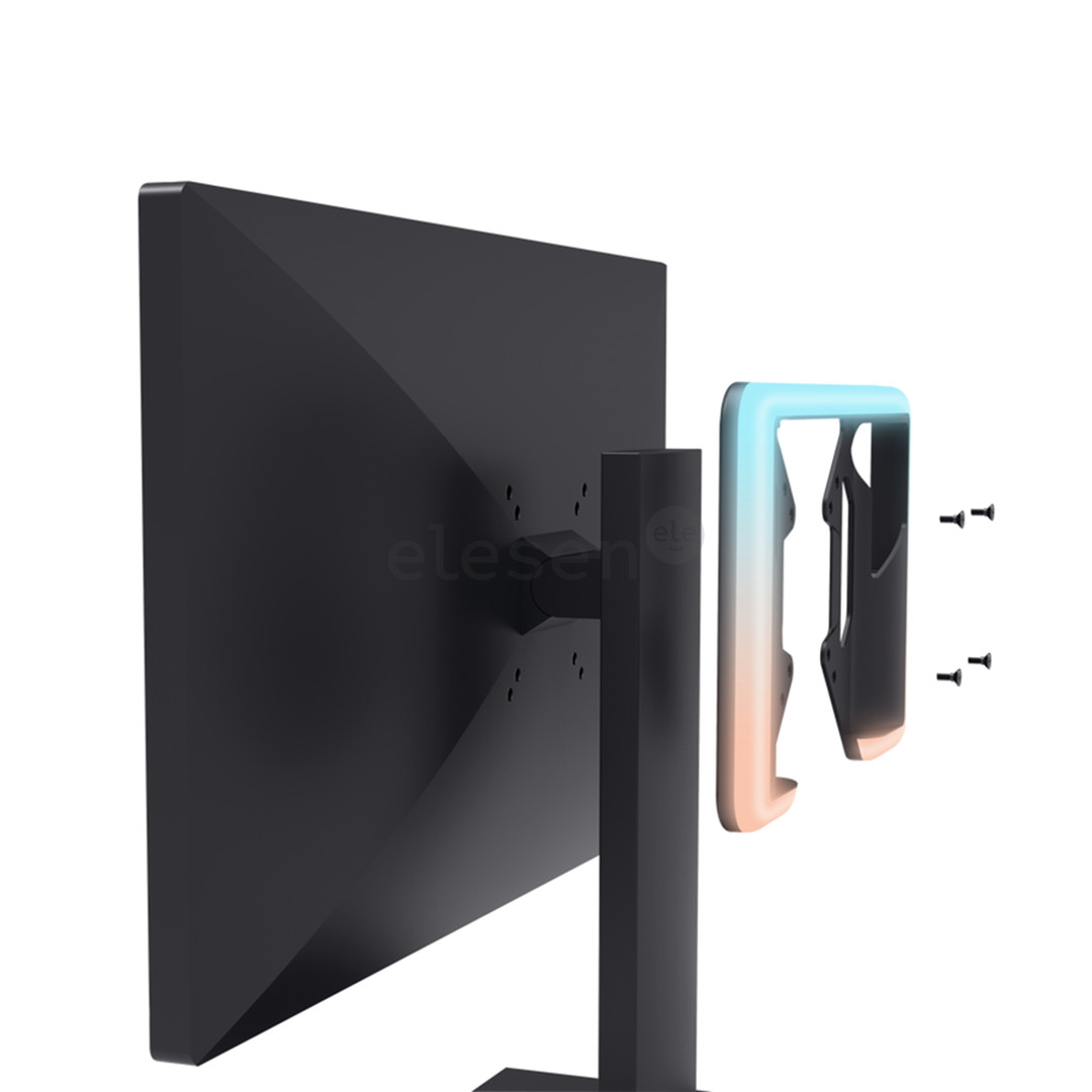 Trust GXT 907 Vybz RGB Monitor Backlight, tamsiai pilkas - Monitoriaus apšvietimas