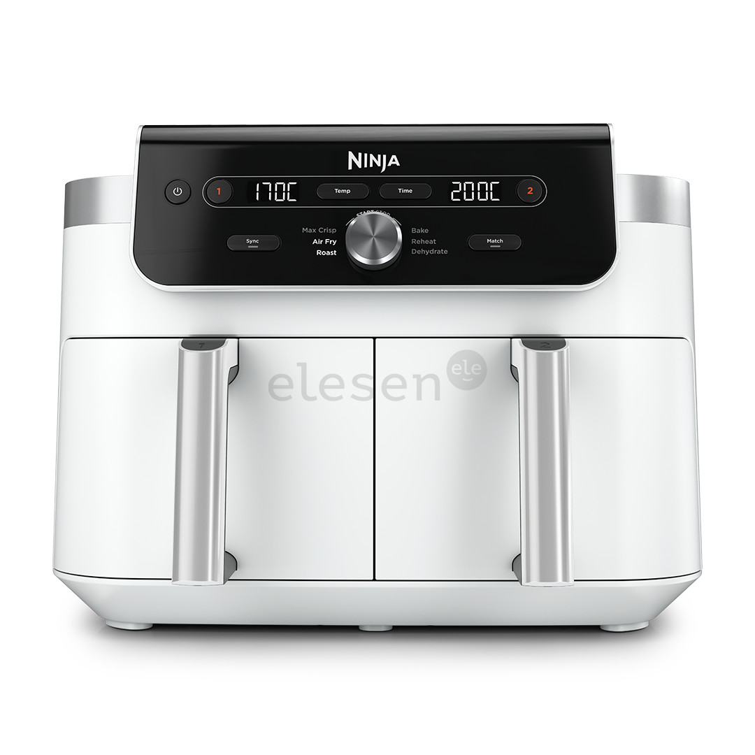 Ninja DualZone XL 9,5 L, 2470 W, balta - Karšto oro gruzdintuvė