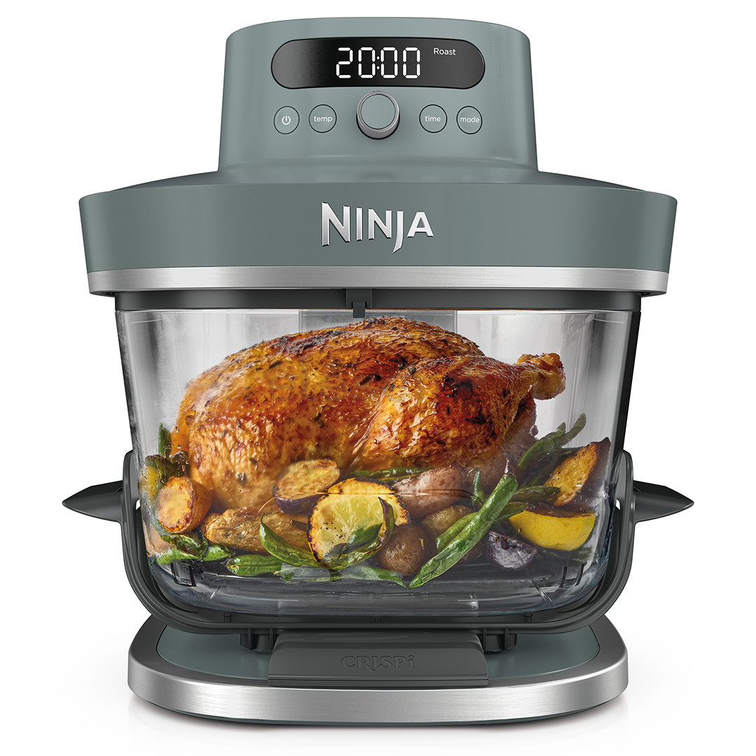 Ninja CRISPi PRO 7-in-1 XL, 2050 W, 5.7 L, transparent/grey - Air fryer AS101EUGY