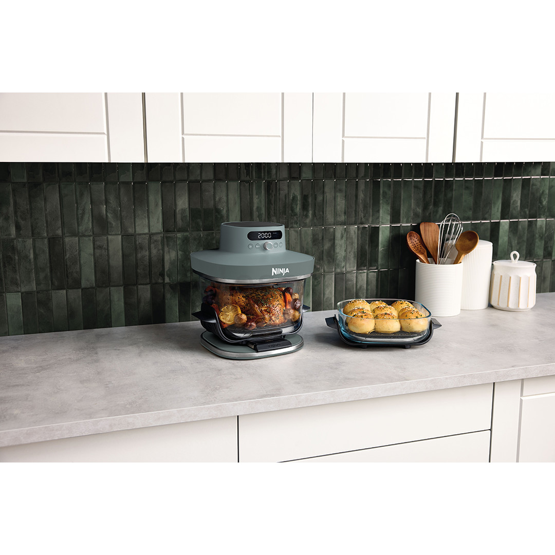 Ninja CRISPi PRO 7-in-1 XL, 2050 W, 5.7 L, transparent/grey - Air fryer
