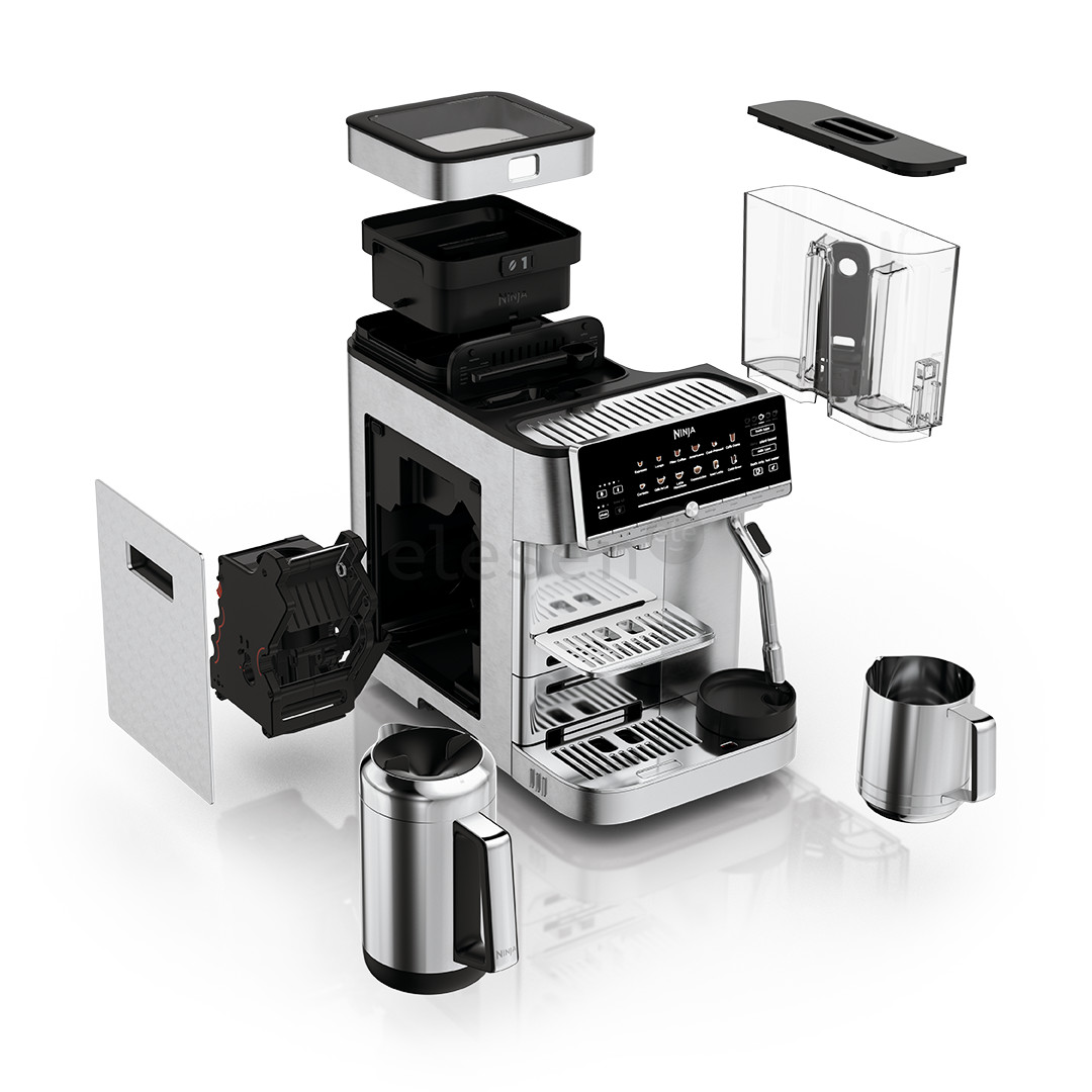 Ninja AutoBarista Pro, sidabro spalvos - Kavos aparatas