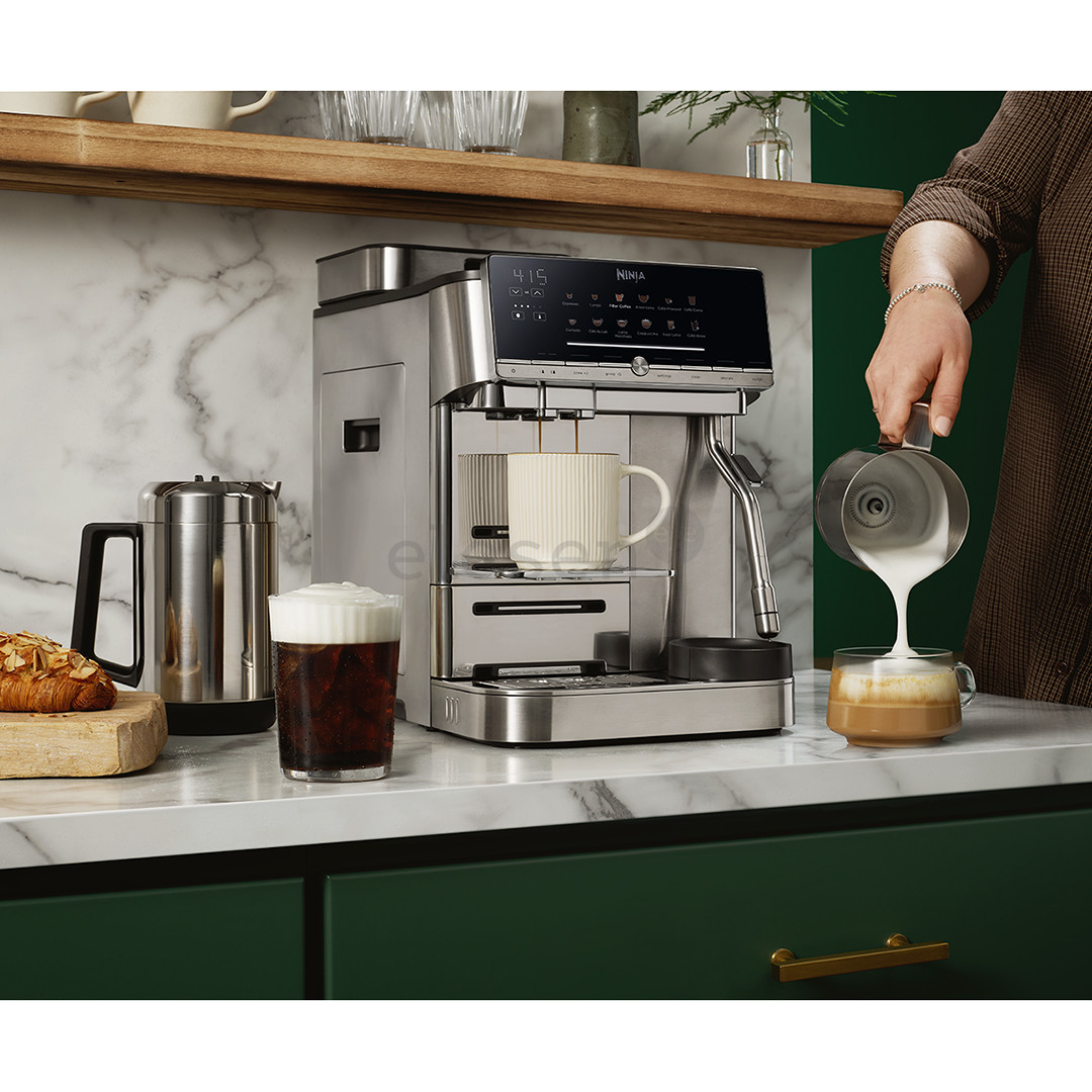 Ninja AutoBarista Pro, sidabro spalvos - Kavos aparatas