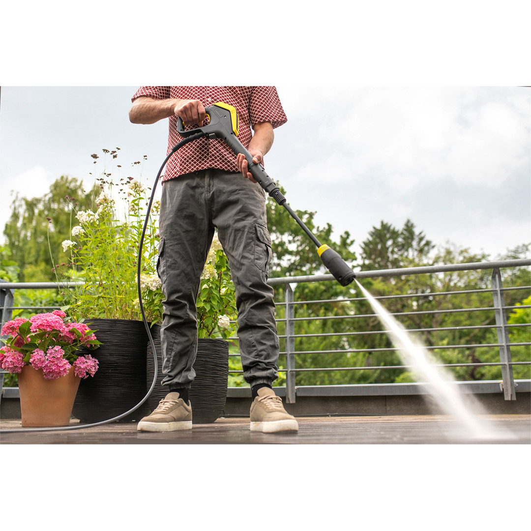 Kärcher K 5 Comfort Premium Connect, geltona/juoda - Aukšto slėgio plovykla
