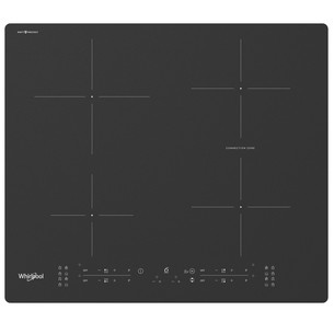 Whirlpool, width 59 cm, black - Built-in induction hob WBB8360NEBM