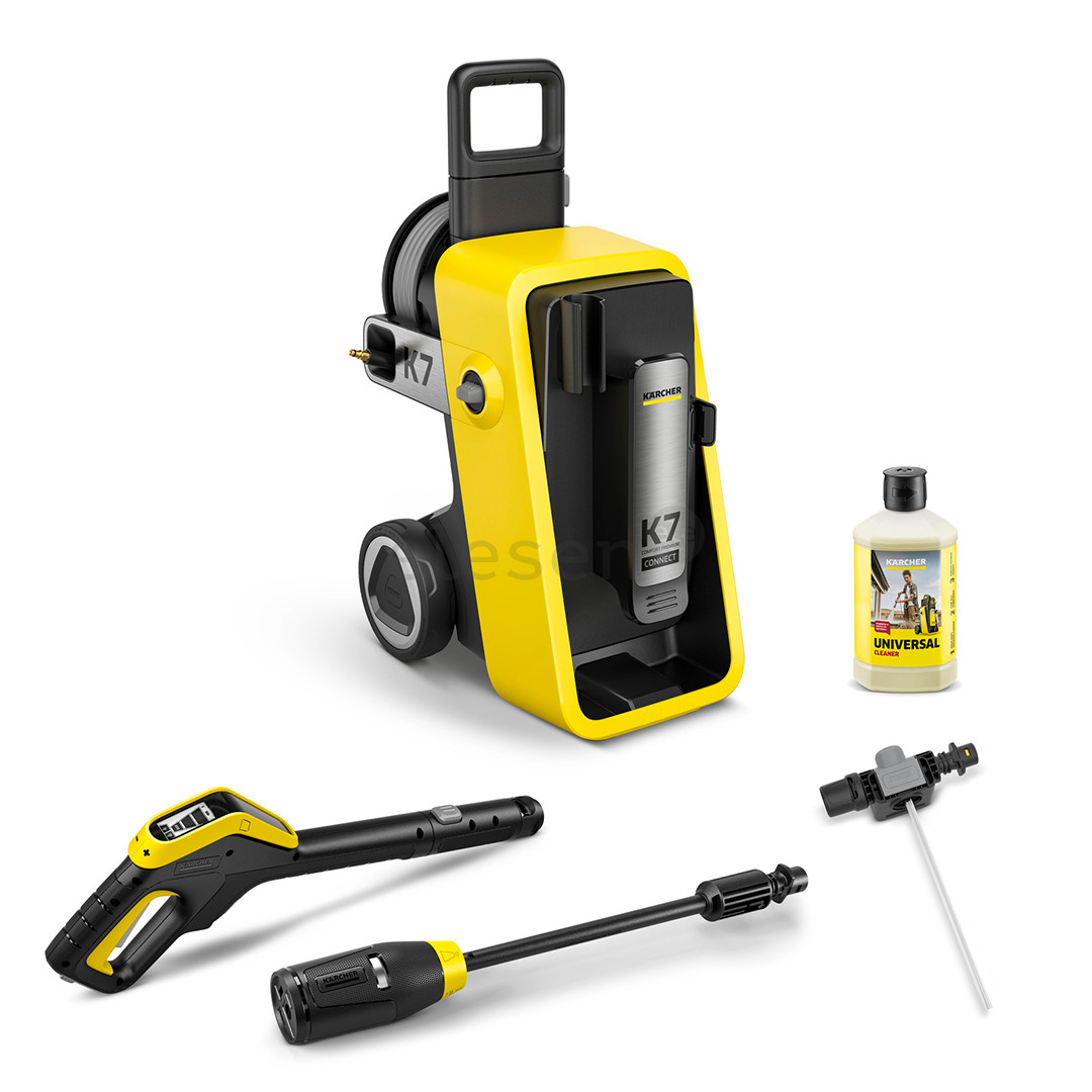 Kärcher K 7 Comfort Premium Connect, geltona/juoda - Aukšto slėgio plovykla