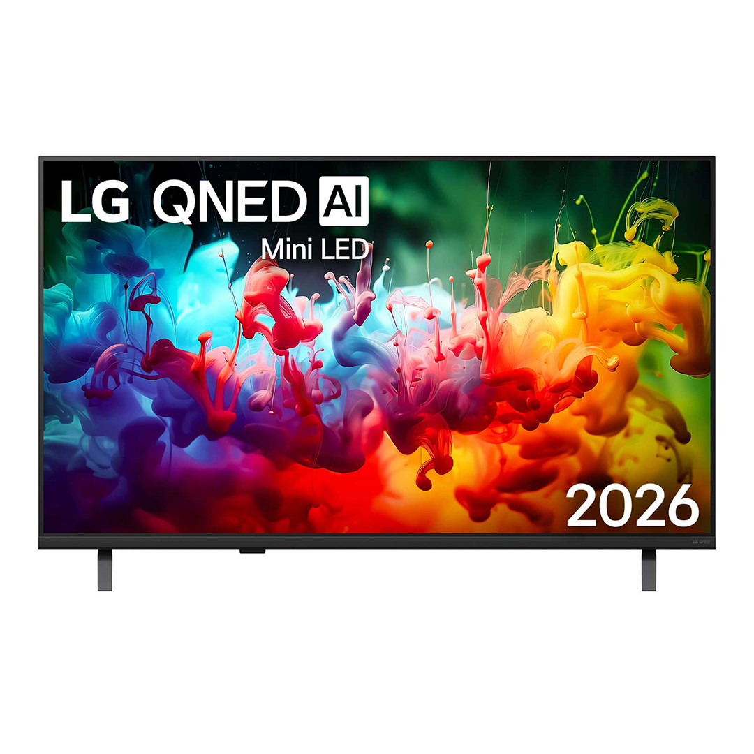 LG QNED72 AI, 43'', 4K UHD, QNED Mini LED, черный - Телевизор