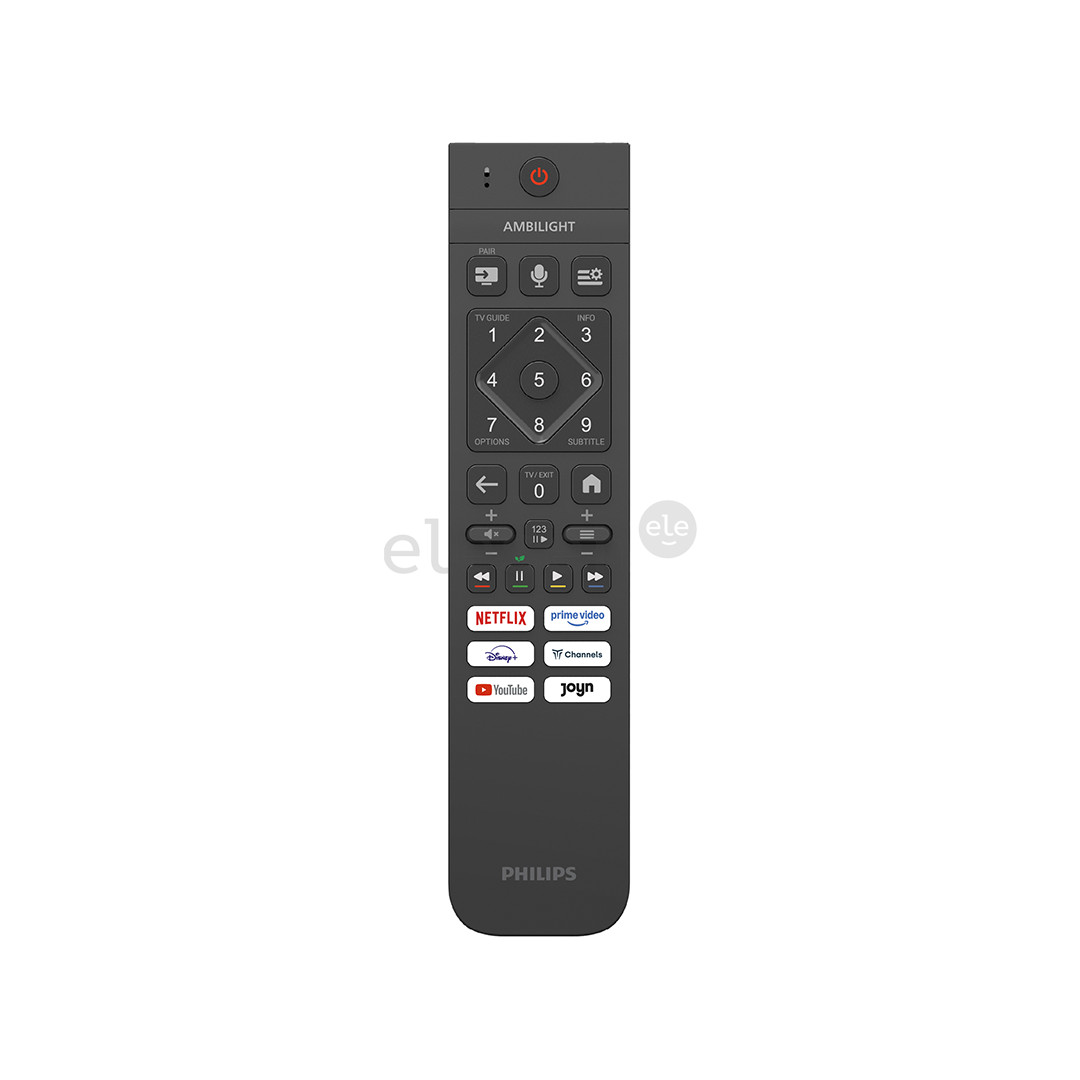 Philips OLED811, 55'', 4K UHD, OLED, pilkas - Televizorius