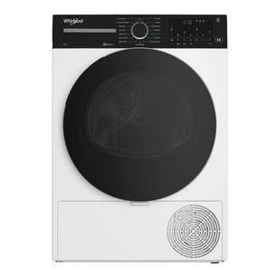 Whirlpool, 8 кг, глубина 60,7 см - Сушильная машина WPC8WBSEE