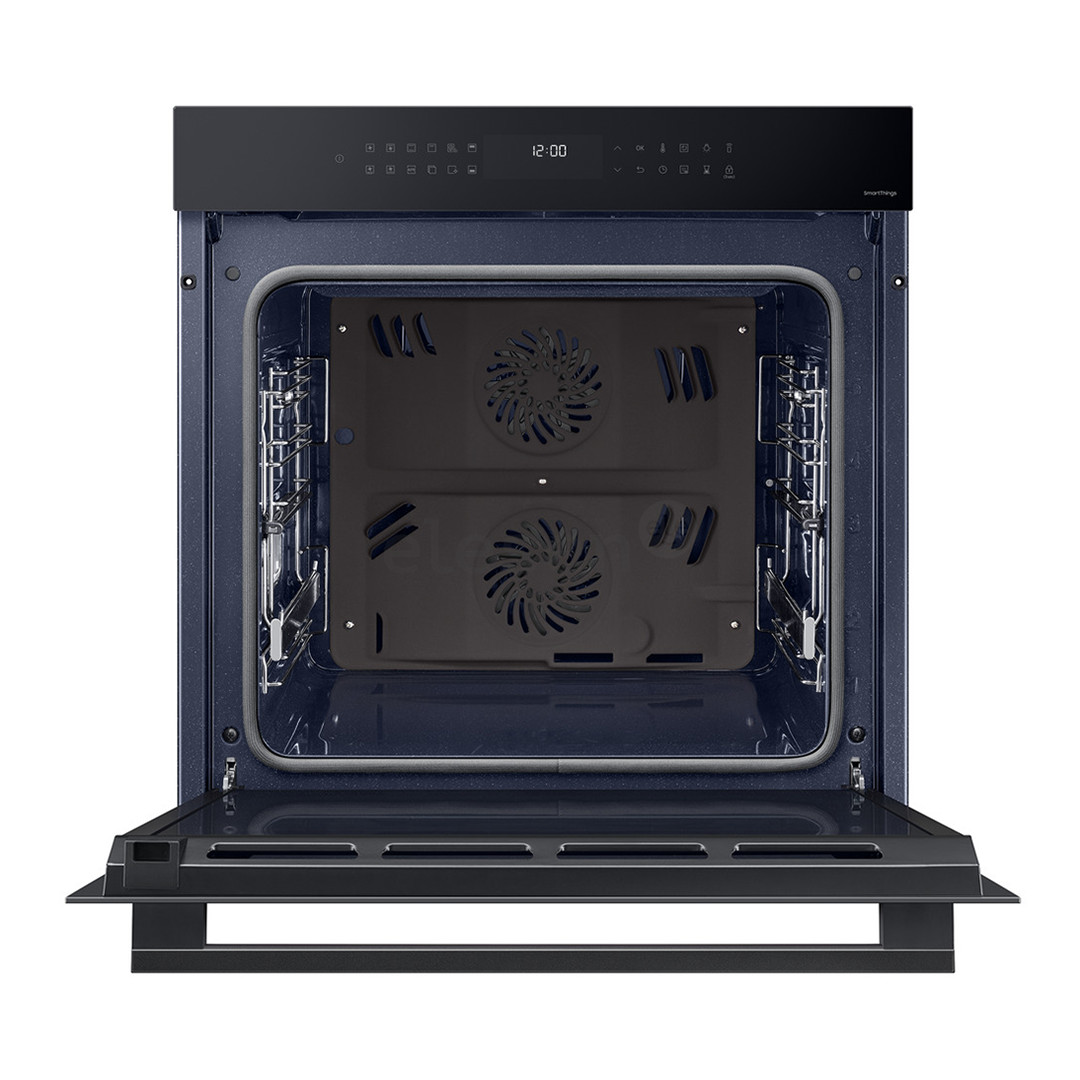 Samsung Dual Cook, katalizė, 76 L, juoda - Įmontuojama orkaitė