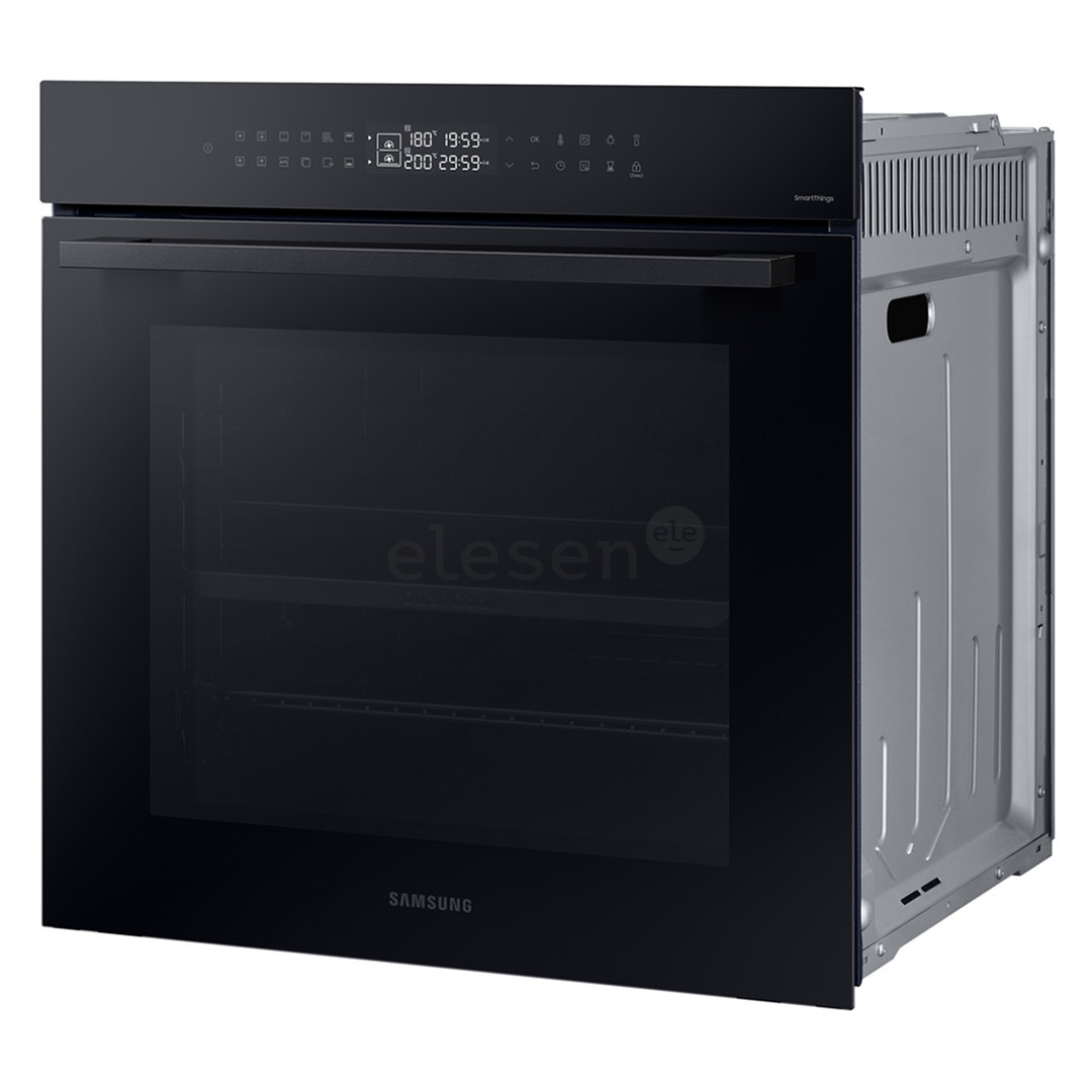 Samsung Dual Cook, katalizė, 76 L, juoda - Įmontuojama orkaitė