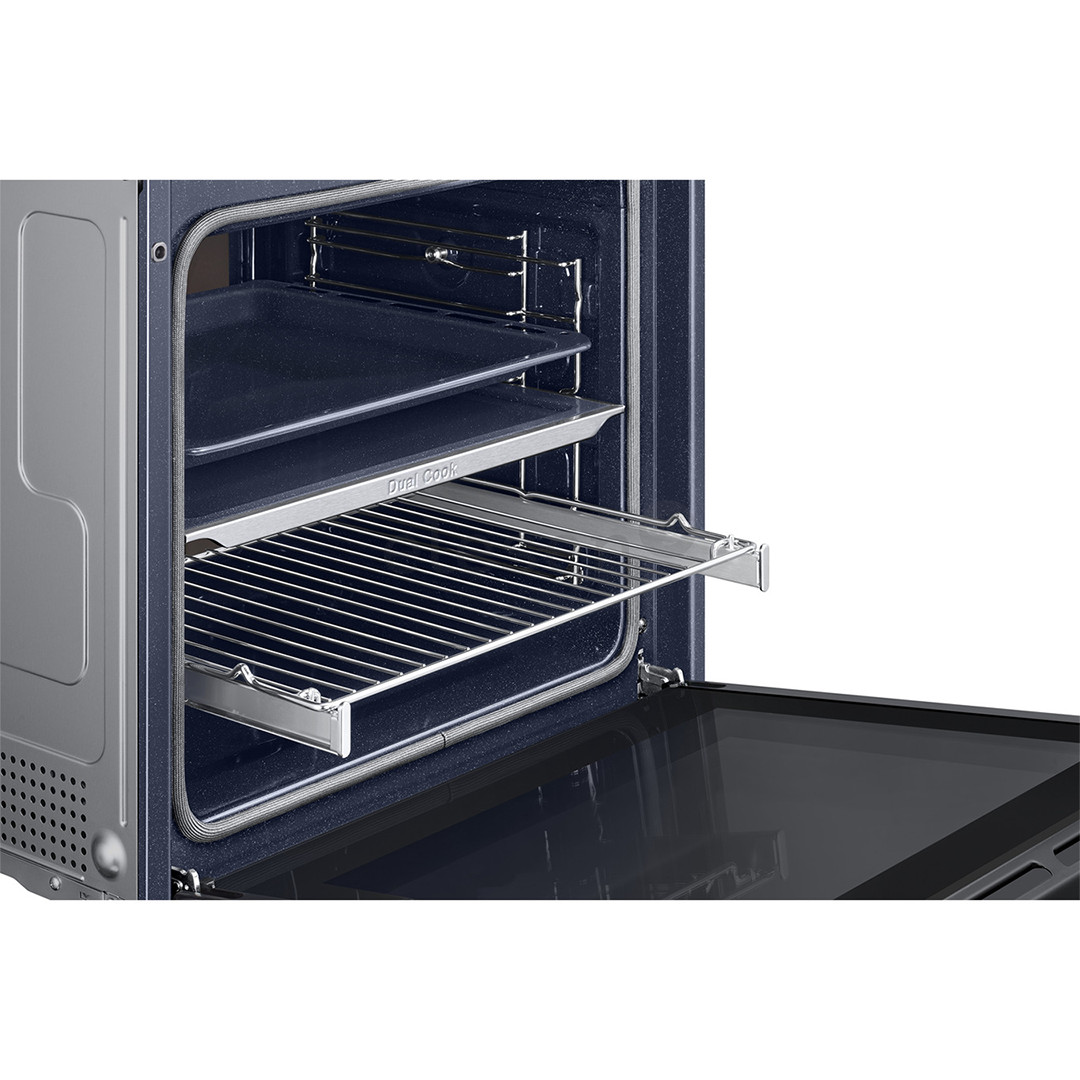 Samsung Dual Cook, katalizė, 76 L, juoda - Įmontuojama orkaitė