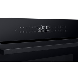 Samsung Dual Cook, katalizė, 76 L, juoda - Įmontuojama orkaitė