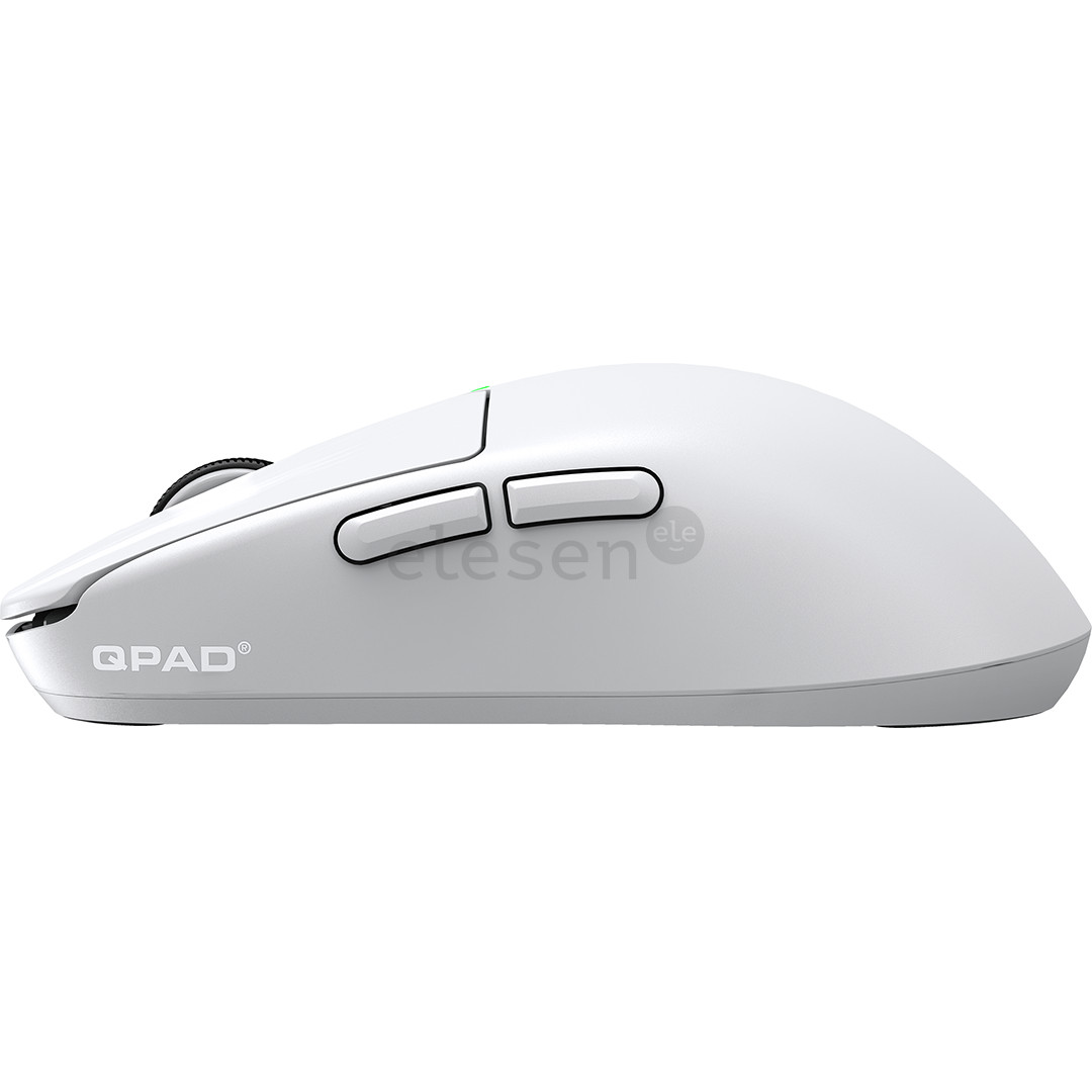 QPAD Mark Model 1, white - Wireless mouse