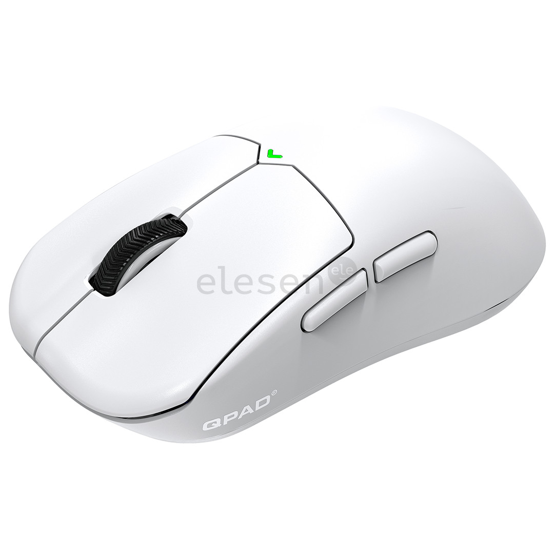 QPAD Mark Model 3 Vision, balta - Belaidė pelė
