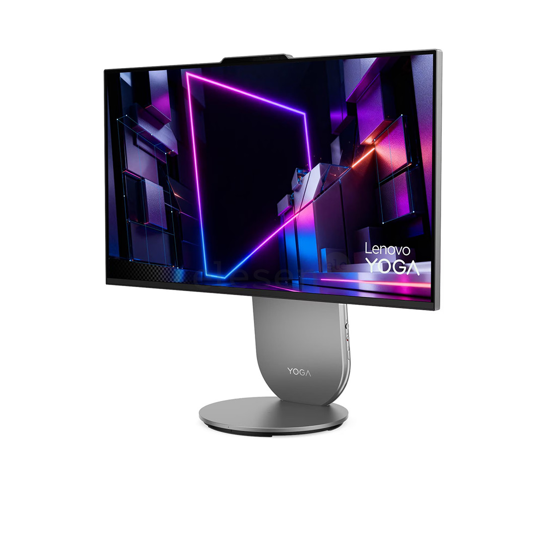 Lenovo Yoga AIO 27IPH11, 27'', QHD, IPS, 120 Hz, Ultra 7, 32 GB, 1 TB, pilkas - Stacionarus kompiuteris