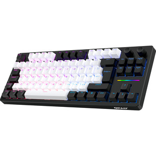 QPAD Loop TKL Model 3, SWE, white/black - Wireless keyboard
