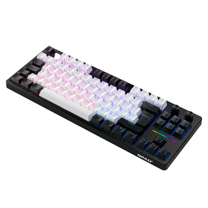 QPAD Loop TKL Model 3, SWE, white/black - Wireless keyboard