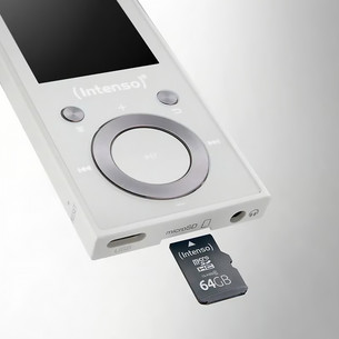 Intenso Video Scooter BT, 64 GB, baltas - Muzikos grotuvas