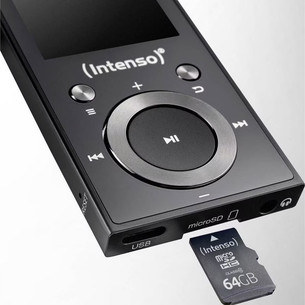 Intenso Video Scooter BT, 64 GB, juodas - Muzikos grotuvas