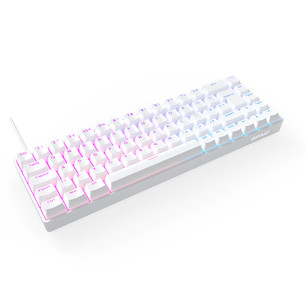 QPAD Flux 65 Model 5, UK, white - Keyboard