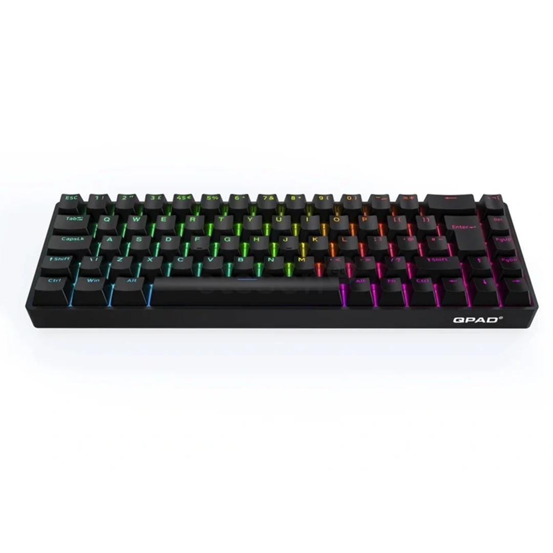 QPAD Flux 65 Model 5, UK, juoda - Klaviatūra