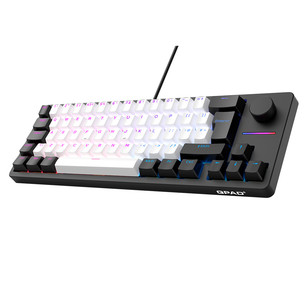 QPAD Loop 65 Model 1, UK, black/white - Keyboard