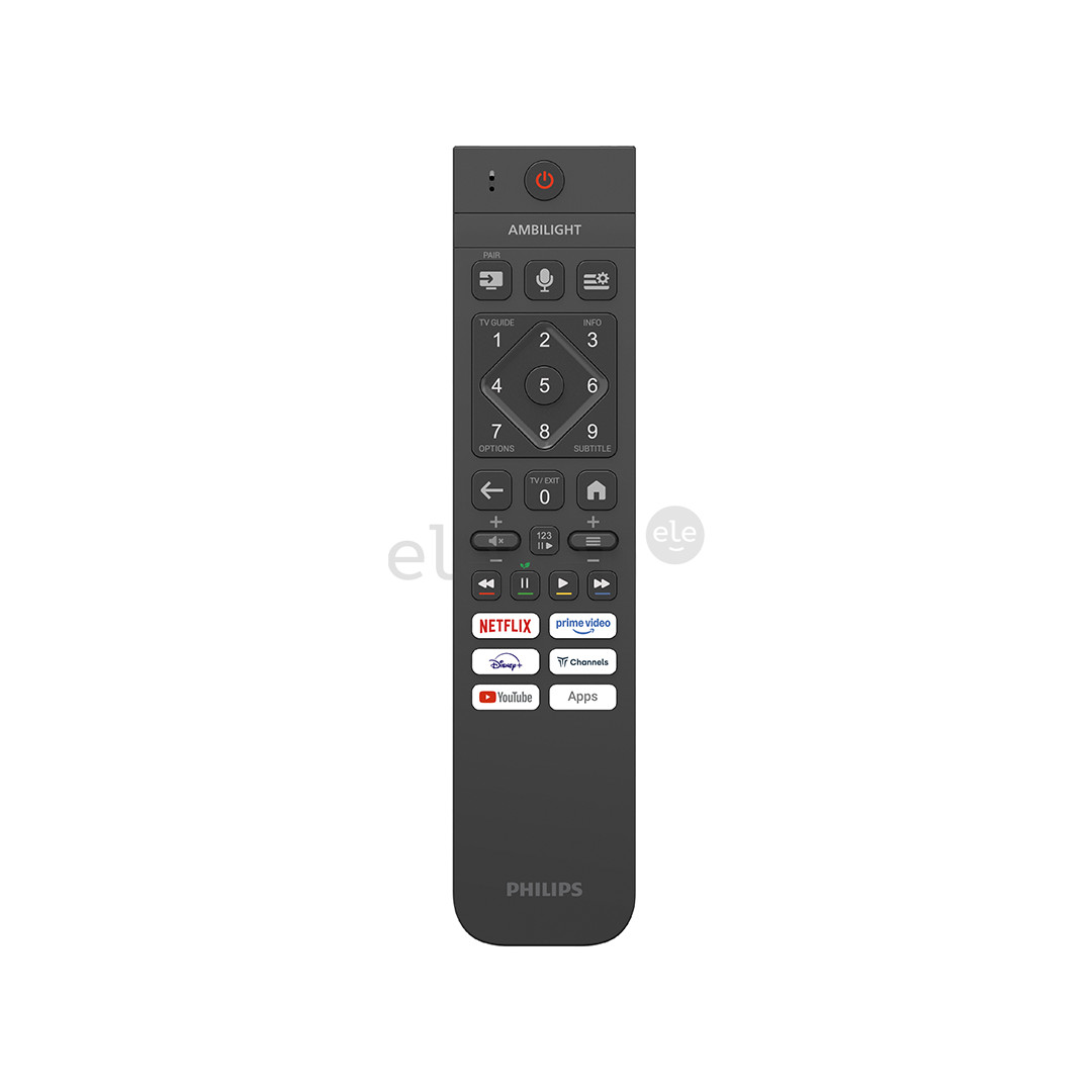 Philips PQS8631, 65'', 4K UHD, QLED, черный - Телевизор