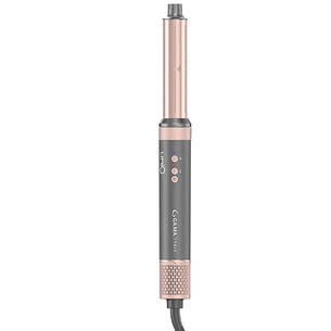 GA.MA uniQ Flow, 1550 W, pilkos/rožinės - Plaukų formavimo šukos