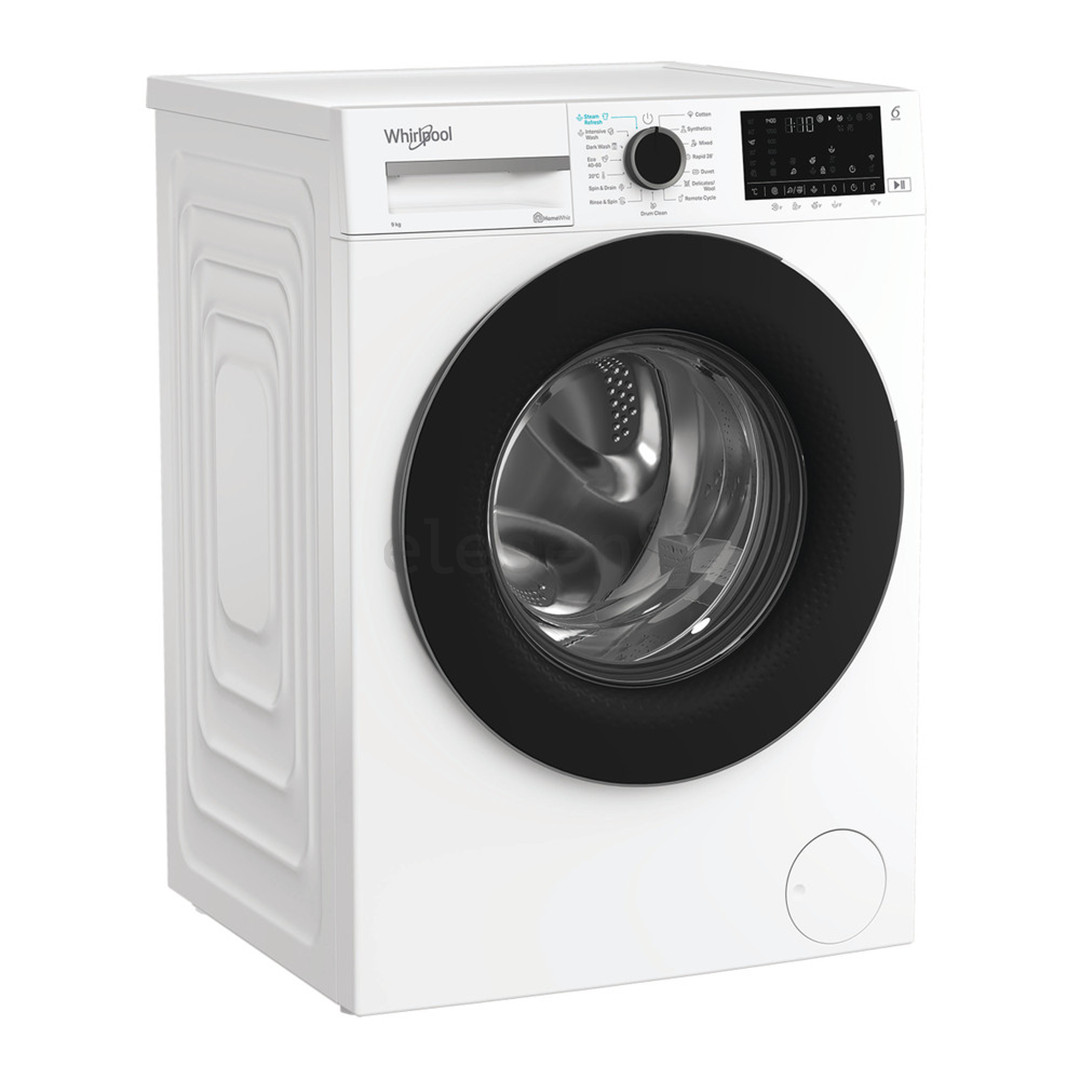 Whirlpool, 9 kg, gylis 58 cm, 1400 aps./min. - Skalbimo mašina