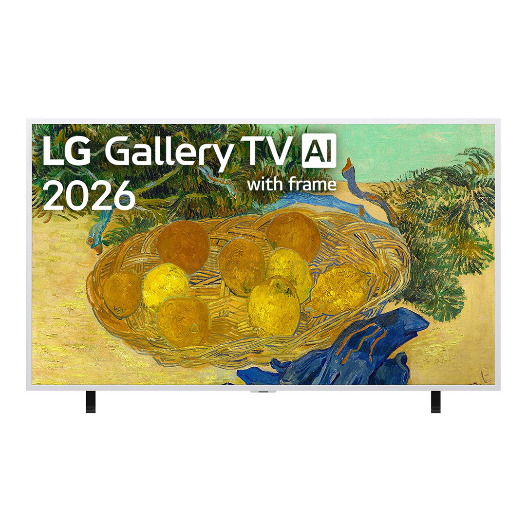 LG Gallery LX7B, 55'', 4K UHD, QNED Mini LED, белый - Телевизор