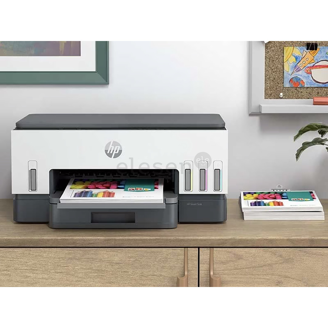 HP Smart Tank 670 Duplex, baltas/pilkas - Daugiafunkcinis rašalinis spausdintuvas