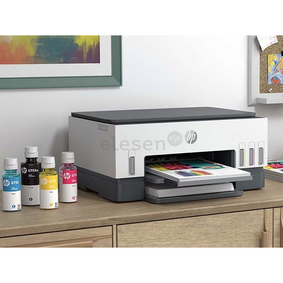 HP Smart Tank 670 Duplex, baltas/pilkas - Daugiafunkcinis rašalinis spausdintuvas