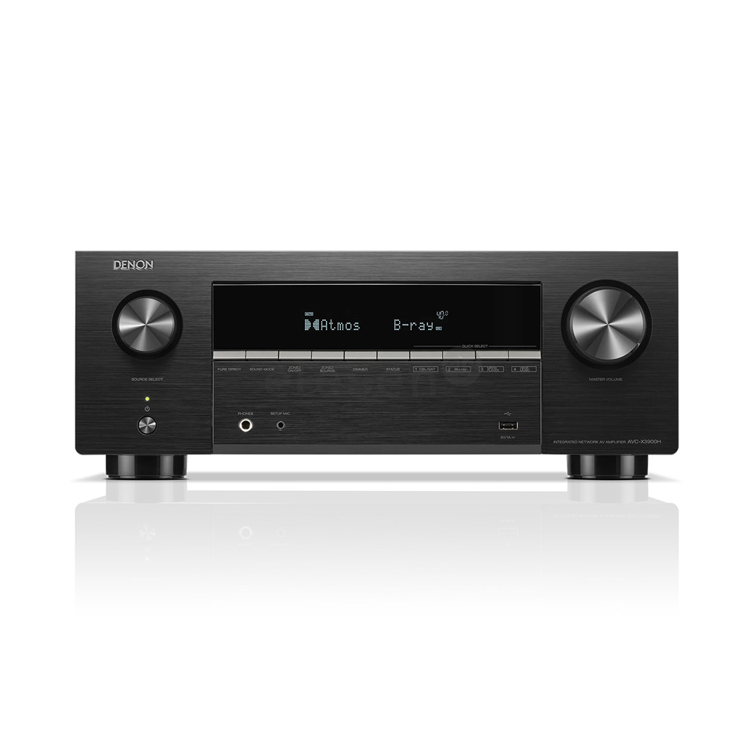 Denon AVC-X3900H, 9.4, 4K/8K, black - Receiver