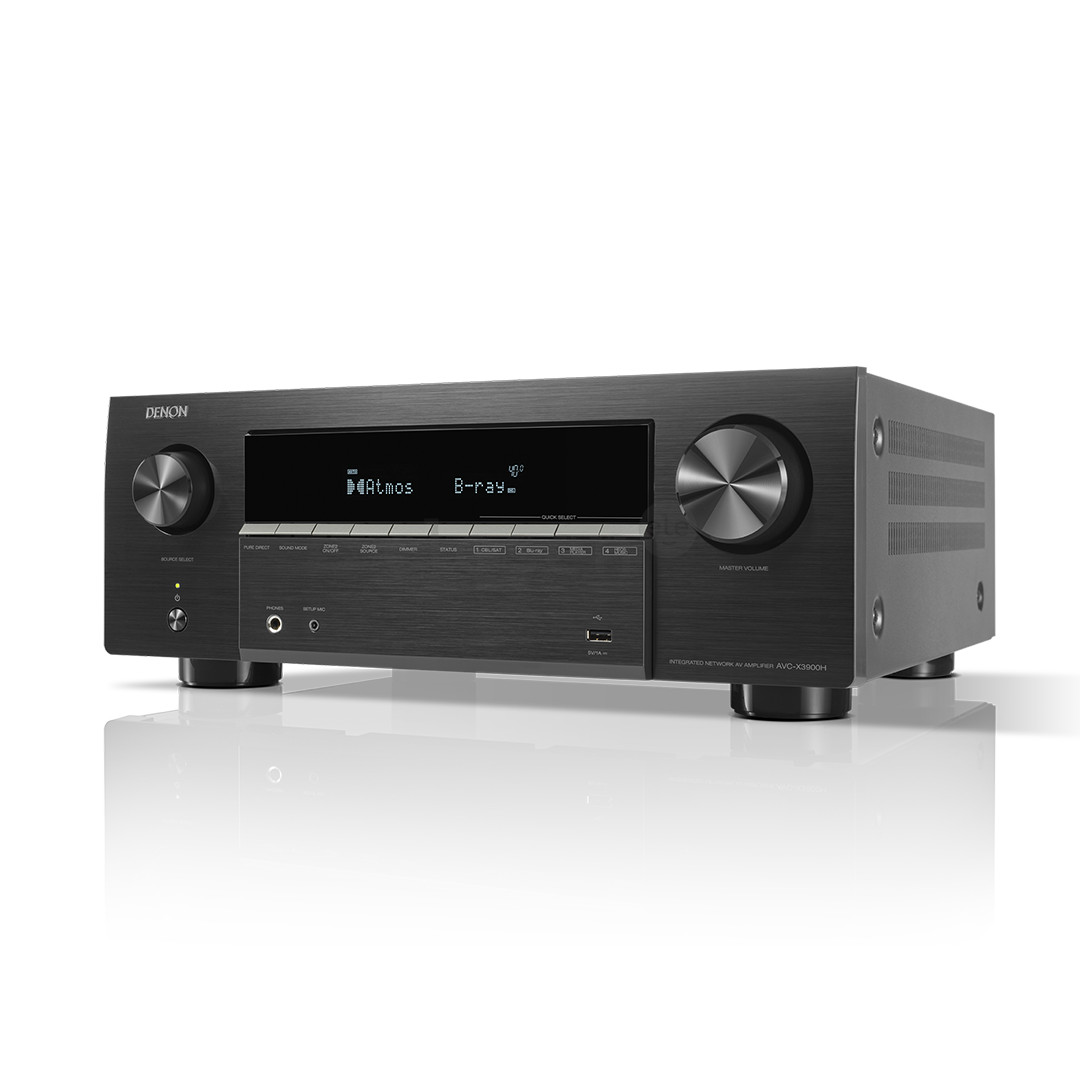 Denon AVC-X3900H, 9.4, 4K/8K, black - Receiver
