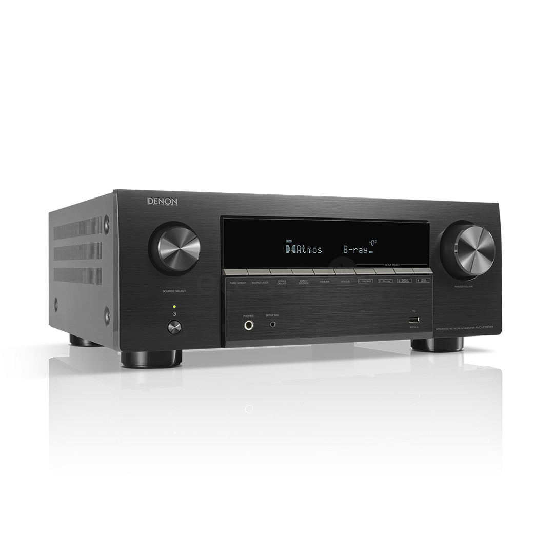 Denon AVC-X3900H, 9.4, 4K/8K, black - Receiver