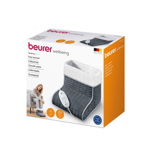 Beurer, pilkas/baltas - Kojų šildytuvas