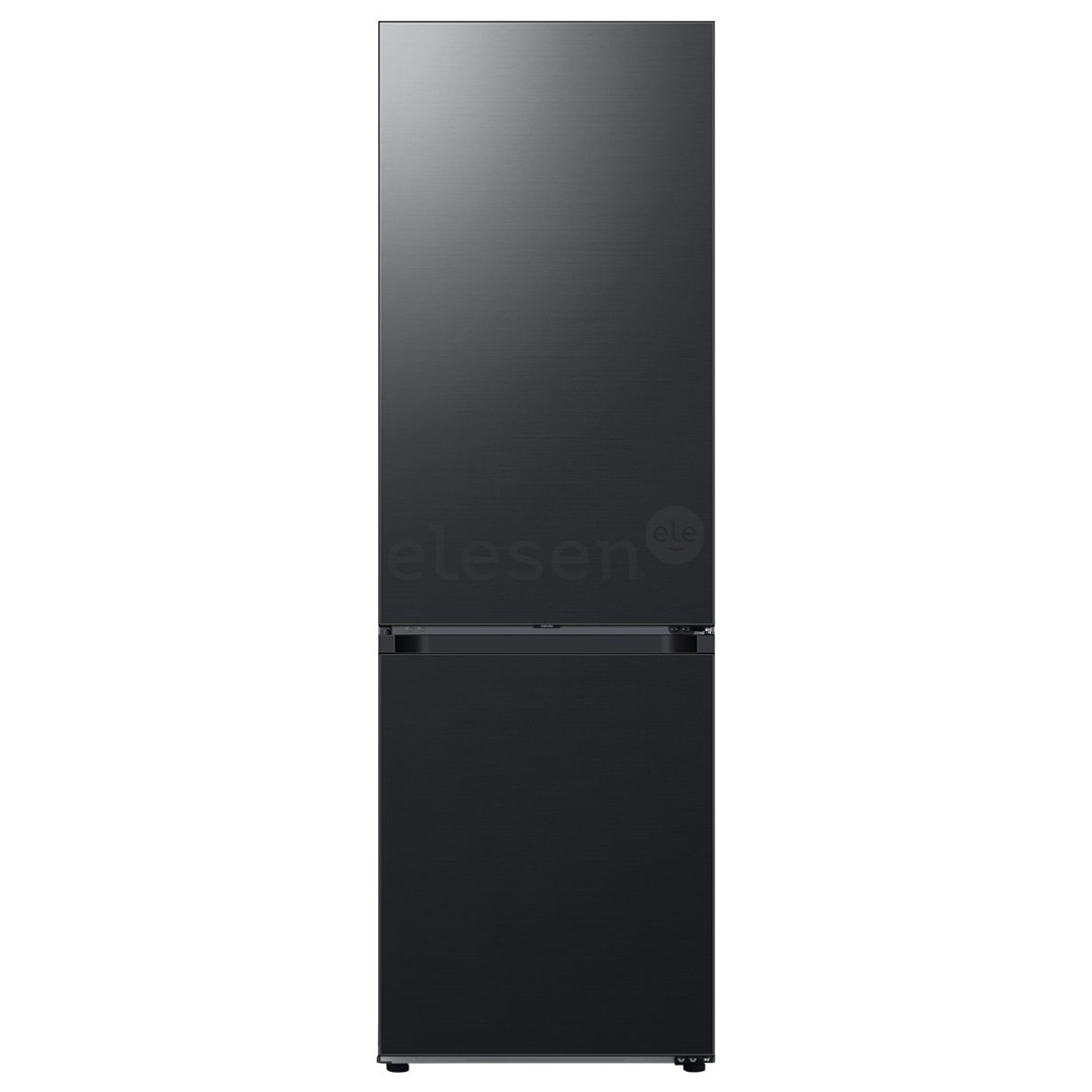 Samsung BeSpoke, NoFrost, 186 cm, 344 L, juodas - Šaldytuvas RB34C7B5EB1/EF