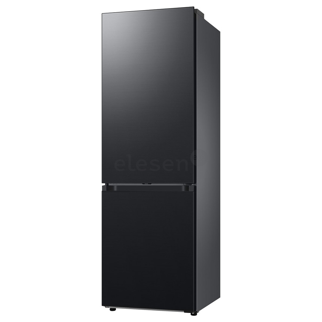 Samsung BeSpoke, NoFrost, 186 cm, 344 L, black - Refrigerator