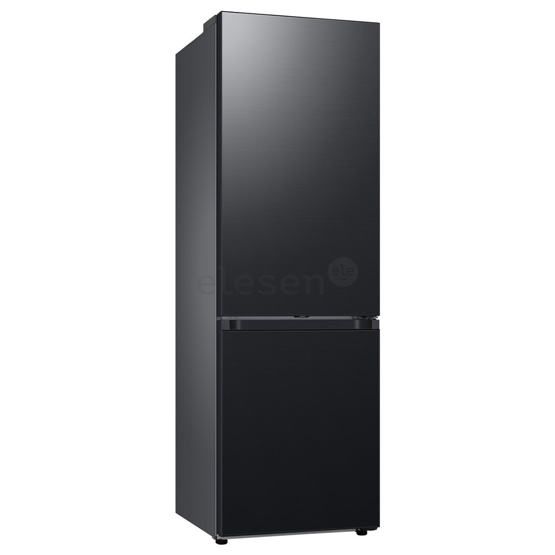 Samsung BeSpoke, NoFrost, 186 cm, 344 L, black - Refrigerator