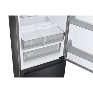 Samsung BeSpoke, NoFrost, 186 cm, 344 L, black - Refrigerator