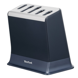 Tefal EverSharp, 5-piece set, stainless steel - Knife set & block