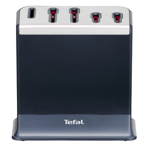 Tefal EverSharp, 5-piece set, stainless steel - Knife set & block