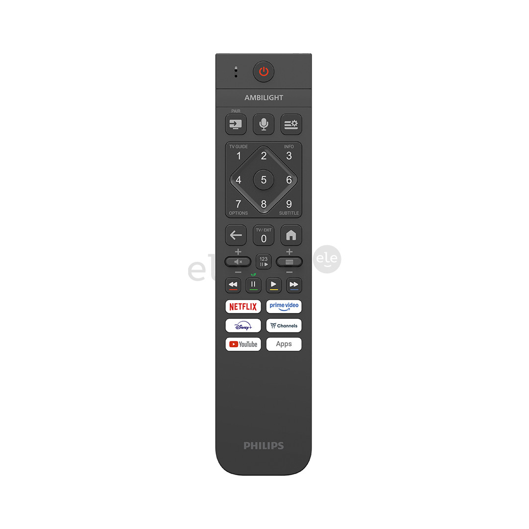 Philips PQS8631, 55'', 4K UHD, QLED, juodas - Televizorius