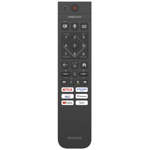 Philips PQS8611, 50'', 4K UHD, QLED, juodas - Televizorius