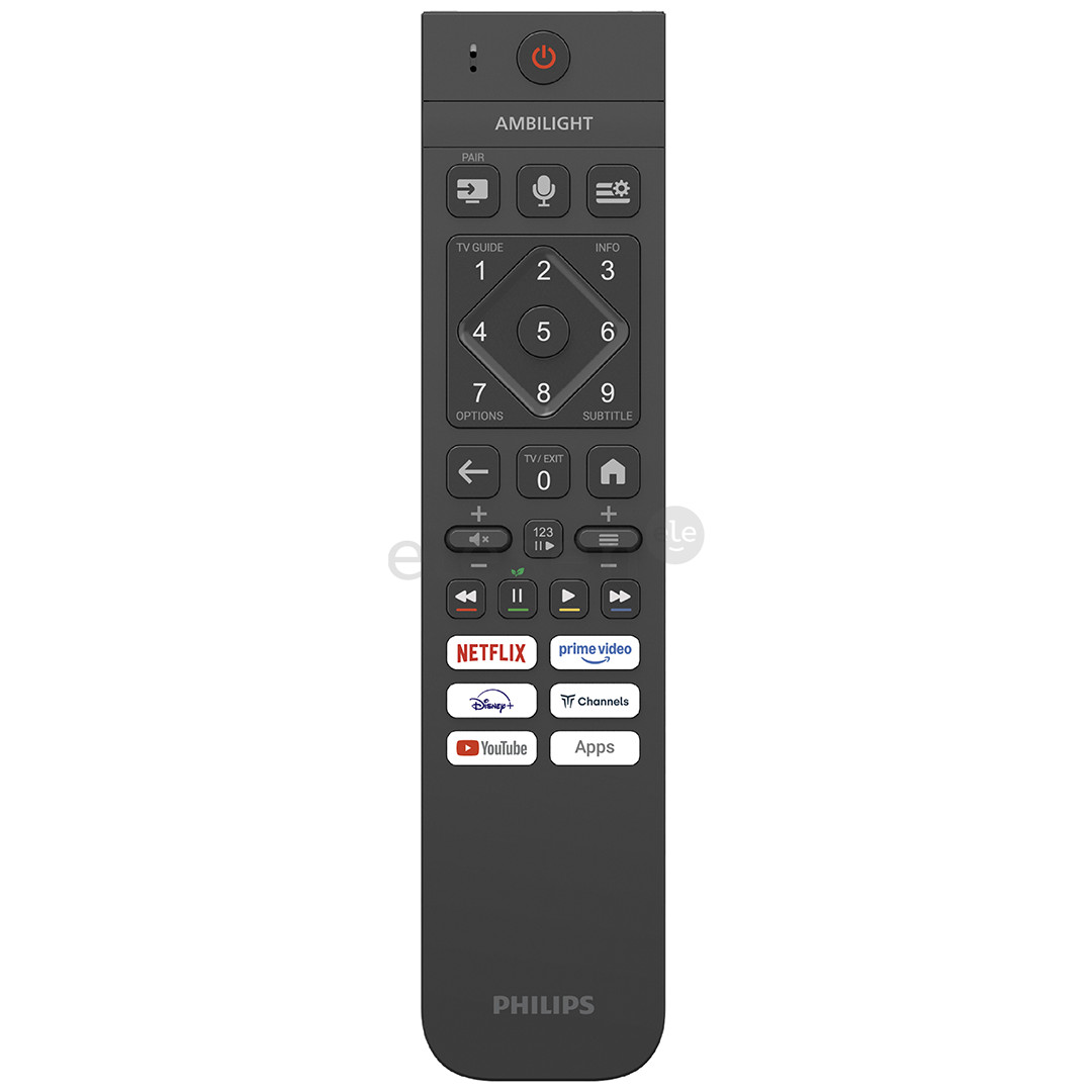 Philips PQS8611, 50'', 4K UHD, QLED, juodas - Televizorius